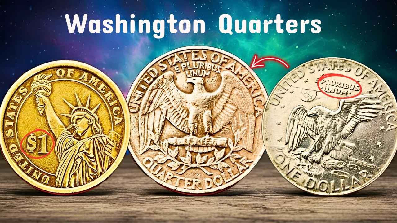 Ultra-Rare Washington Quarters and Most Valuable U.S. Dollar Coins Worth Thousands